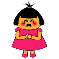 Pink Girl - Crying - AS Colour - Women's Maple Crew Tee Design