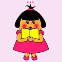 Pink Girl - busy - AS Colour - Women's Maple Crew Tee Design