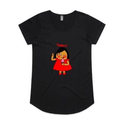 Red Girl - Yummy!!! - AS Colour - Women's 'Mali' Scoop Tee Thumbnail